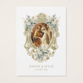 Katholische Hochzeitskarte (Vorderseite)