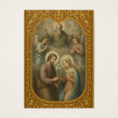 Katholische Hochzeitskarte Betrothal (Vorderseite)