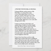 Katholische Hochzeitskarte | Danke Overlay (Rückseite)