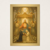 Katholische Hochzeitskarte Jesus (Vorderseite)