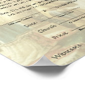 katholische Hochzeitsstiftung Verlobung Betrothal Poster (Ecke)