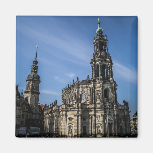 Katholische Hofkirche Dresden Magnet (Vorne)