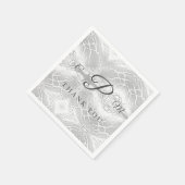 Katholische Imitate - Satin Mit Monogramm Serviette (Ecke)