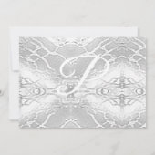 Katholische Imitate - Satin Save the Date Mit Mono (Rückseite)