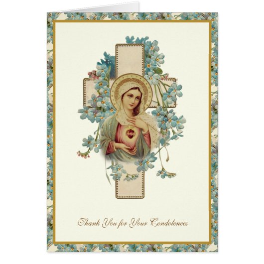 Katholische IMMAKULATE HERZEN MARY Beerdigung Beil (Vorne)