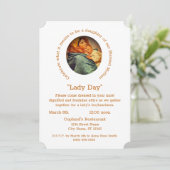 Katholische individuelle Einladung (Stehend Vorderseite)