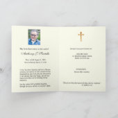 Katholische Jesus Beerdigung Mass Religiöses Gebet Karte (Innenseite)