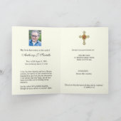 Katholische Jesus Beerdigung Mass Religiöses Gebet Karte (Innenseite)