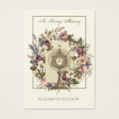 Katholische Jesus-Blumenbeerdigung (Vorderseite)