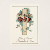 Katholische Jesus Mary Joseph Gastgeschenk Hochzei (Vorderseite)