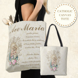 Katholische Jungfrau Mary Ave Maria Baby Jesus Flo Tasche