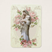 Katholische Jungfrau Mary Beerdigung Gedenkkarte (Vorderseite)