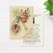 Katholische Jungfrau Mary Beerdigung Gedenkkarte (Schreibtisch)