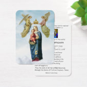 Katholische Jungfrau Mary Beerdigung Gedenkkarte (Schreibtisch)