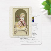 Katholische Jungfrau Mary Beerdigung Gedenkkarte (Schreibtisch)