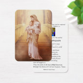 Katholische Jungfrau Mary Beerdigung Gedenkkarte (Schreibtisch)