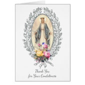 Katholische Jungfrau Mary danke Ihnen Beerdigung G (Vorne)