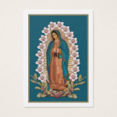 Katholische Jungfrau Mary Guadalupe Beerdigungskar (Vorderseite)