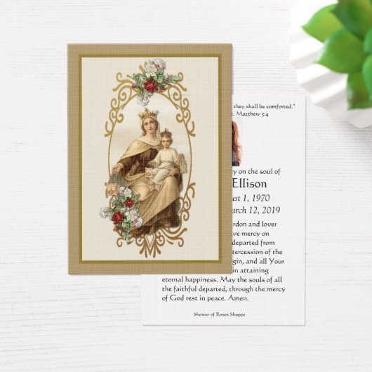 Katholische Jungfrau Mary Jesus Beerdigung Gebetsk (Schreibtisch)