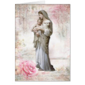 Katholische Jungfrau Mary Jesus Lamb Religiöse (Vorne)