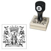 Katholische Jungfrau Mary Religiöse Königin des Hi Gummistempel (Stempel)