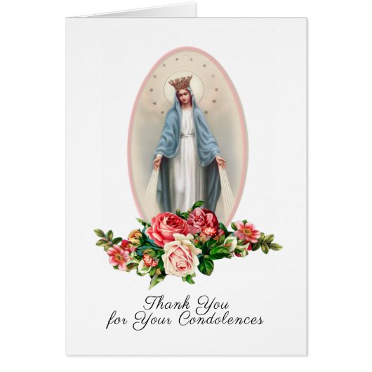 Katholische Jungfrau Mary Religious Beerdigung Dan (Vorne)