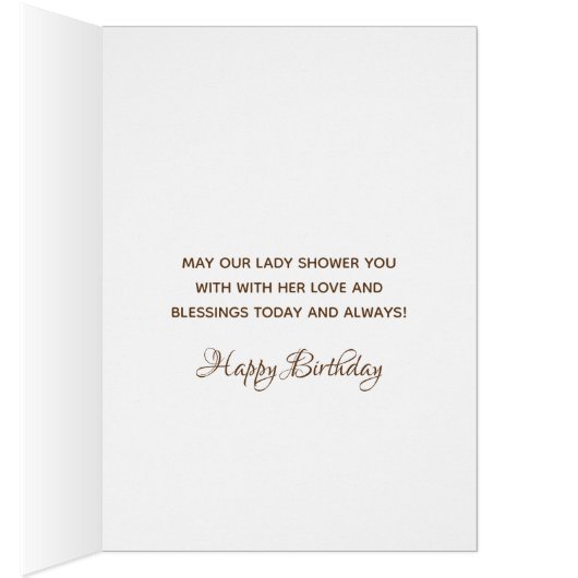 Katholische Jungfrau Mary Religious Birthday (Innen (Rechts))