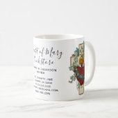 Katholische Jungfrau Mary Religious Christlich Bus Kaffeetasse (VorderseiteRechts)