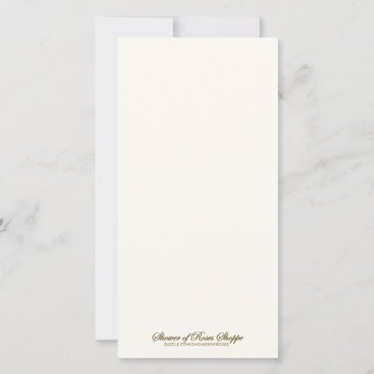 Katholische Jungfrau Mary Religious Condolence Dankeskarte (Rückseite)