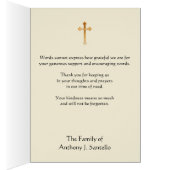 Katholische Jungfrau Mary Rosary Beerdigung Danke (Innen (Rechts))