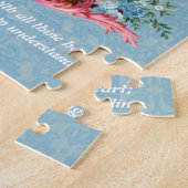 Katholische Jungfrau Mary Vintag Scripting Zitat Puzzle (Seite)