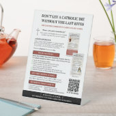 Katholische Karte Sockelschild (In Situ)