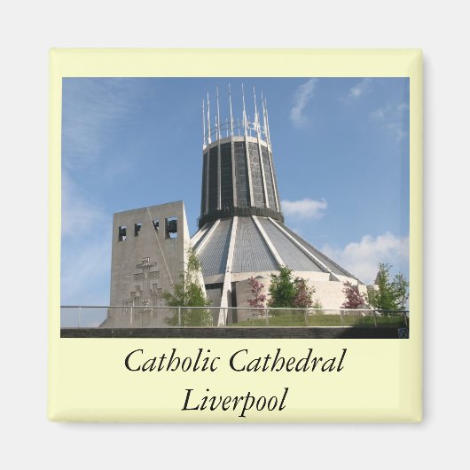 Katholische Kathedrale - Liverpool Magnet (Vorne)