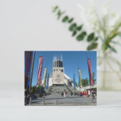 Katholische Kathedrale - Liverpool Postkarte (Stehend Vorderseite)