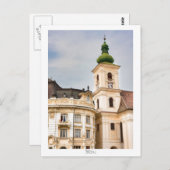 Katholische Kathedrale Postkarte (Vorne/Hinten)