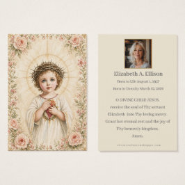 Katholische Kinder Jesus Totenmesse Gedenkgebet