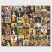 Katholische Kirche 33 A.D. Wrapping Paper Geschenkpapier (Flach)