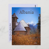 Katholische Kirche der Zehnten im Shkodër-Landkrei Postkarte (Vorne/Hinten)