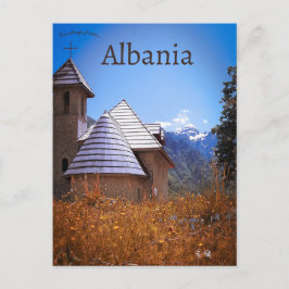 Katholische Kirche der Zehnten im Shkodër-Landkrei Postkarte