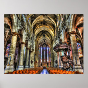 Katholische Kirche Poster