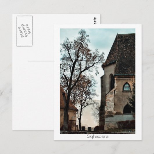 Katholische Kirche Postkarte (Vorne/Hinten)