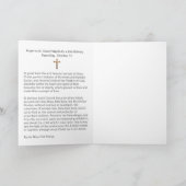 Katholische Kirche St. Gerard Majella Religiöse Ge Karte (Innenseite)