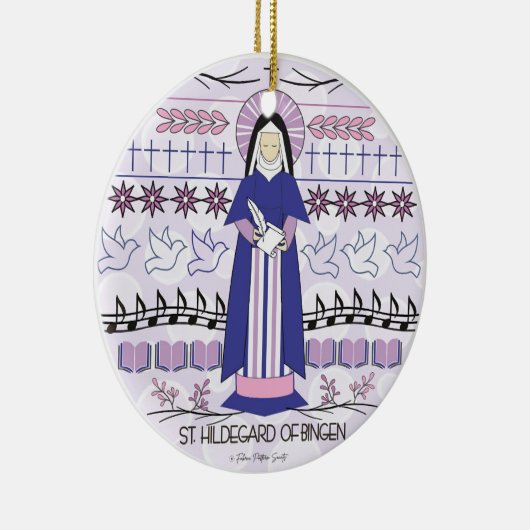 Katholische Kirche St. Hildegard von Bingen Keramik Ornament (Rechts)