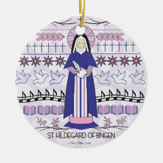 Katholische Kirche St. Hildegard von Bingen Keramik Ornament