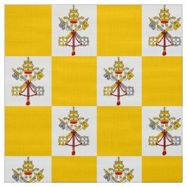 Katholische Kirchenflagge Emblem Vatikanisches Mus Stoff