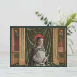 Katholische Kunst Heilige Karte | Heilige Alena vo