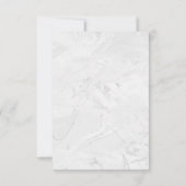 Katholische Mädchen erste Kommunion Graurosa Desig Einladung (Rückseite)