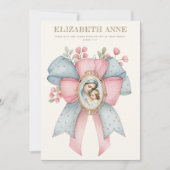 Katholische Maria und Baby Jesus Bloral Scripting (Vorderseite)