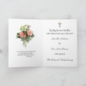 katholische Masse religiöses Beileid Angebot Karte (Innenseite)