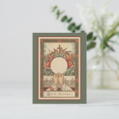 Katholische Massen Laternenpriester Hände Religiös Postkarte (Stehend Vorderseite)